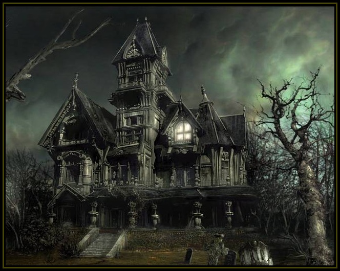 haunted house color
